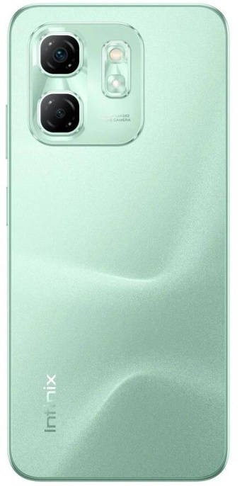 Смартфон Infinix X6531B Hot 50i 128Gb 4Gb зеленый моноблок 3G 4G 2Sim 6.78" 720x1600 Android 14 48Mpix 802.11 a/b/g/n/ac NFC GPS GSM900/1800 GSM1900 TouchSc Protect FM microSD max2048Gb [10060956]