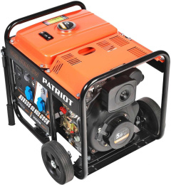 Дизельный генератор Patriot GRD 3000EW, 220/12 В, 3кВт, на колёсах [472702235]