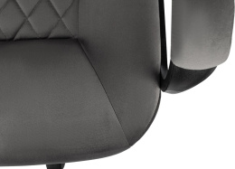 Кресло руководителя Бюрократ CH-730 Fabric темно-серый Holland 18 крестов. пластик