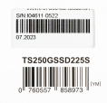 SSD накопитель Transcend 225S TS250GSSD225S 250ГБ, 2.5", SATA III, SATA