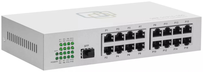 Коммутатор SNR SNR-S1916-1GS, неуправляемый
