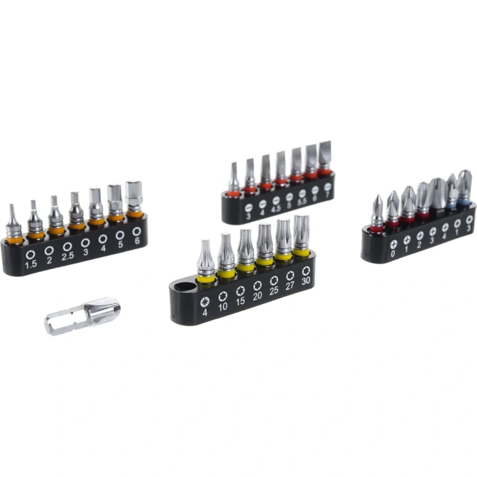 Набор инструментов Inforce 120 предметов 1/2" & 3/8" & 1/4", Сталь Cr-V, Профессиональный, 06-07-20