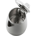 Чайник электрический HAIER HK-502, 1.5л, нержавеющая сталь/пластик