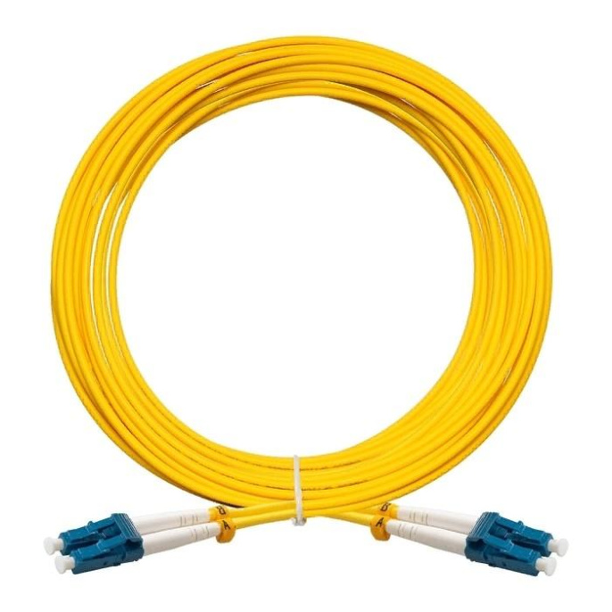 Патч-корд волоконно-оптический ExeGate FC-D-9-LC-LC-10M-LSZH Шнур ВО SM 9/125 OS2/G.652.D , LC/UPC-LC/UPC, Duplex, LSZH, 10м EX295149RUS