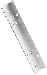 Монтажный уголок для электромагнитного замка ZKTeco AL-180DPL высота: 41мм, материал: алюминий, цвет: серебристый