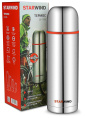 Термос StarWind 20-1000, 1л, серебристый/ красный