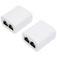 Сплиттер VENTION RJ45 F / 2хRJ45 F 8p8c (2шт.) Белый IPTW0