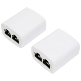 Сплиттер VENTION RJ45 F / 2хRJ45 F 8p8c (2шт.) Белый IPTW0
