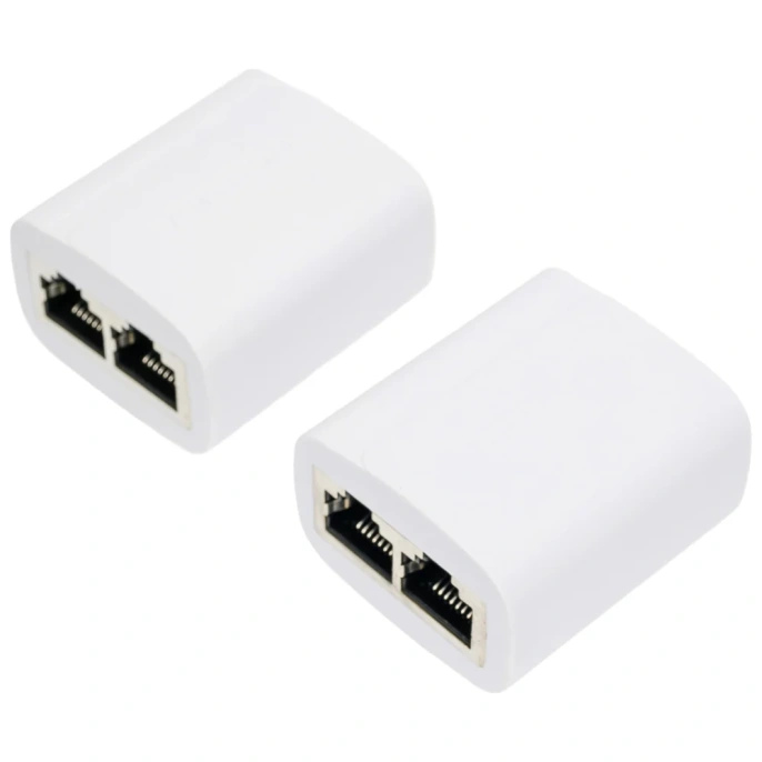 Сплиттер VENTION RJ45 F / 2хRJ45 F 8p8c (2шт.) Белый IPTW0