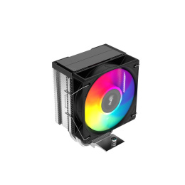 Кулер SAMA X30L (X30-XXWAYXOX-G) (Intel LGA115X/1200/1700/1851, AMD AM4/AM5, крепление на винтах, 3 тепловые трубки (6мм), размер вентилятора: 100x100x25мм, гидродинамический подшипник, 2600об/мин, 50.1CFM, 35.2dB(A), PWM, TDP 180W, ARGB, 100х96.9х133.5мм