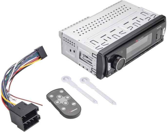 Автомагнитола Nakamichi NQ533BD 1DIN 4x50Вт v5.0 ПДУ RDS NAK-NQ533BD