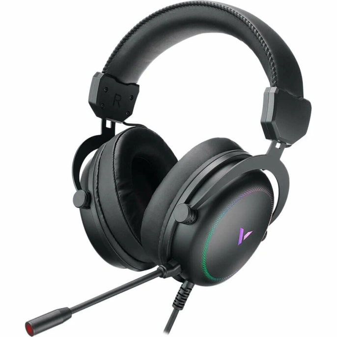 RAPOO Игровая гарнитура проводная VH300S-BL Virtual 7.1, цвет - черный 13331