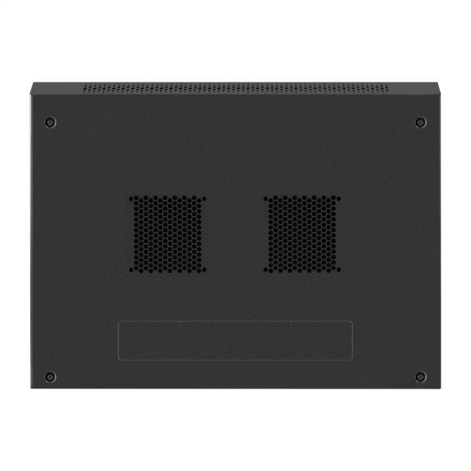 Шкаф телекоммуникационный 19" настенный 9U ExeGate EC-WM-9U.450.M.BLACK (19”, 9U, 600x450x500mm (ШхГхВ), передняя дверь металл, съемные боковые панели, пыле- и влагозащита IP23, черный RAL 9004) EX298619RUS