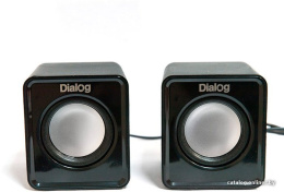 Колонки  Dialog Colibri AC-02UP BLACK {акустические 2.0, 5W RMS, питание от USB}