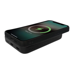 Внешний аккумулятор Power Bank SOLOVE W12, 5000мAч, черный [w12 black rus]
