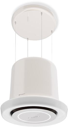 Вытяжка Faber BEST, Островные GLOW PLUS WH 345.0541.008