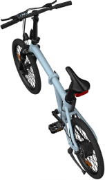 Электровелосипед ADO Electric Bicycle A20S Lite голубой 20"x1,95"/350Вт/42Нм/36Вх9,6Ач/30км/ч/50км/ременной привод/аморт. вилка/IPX5/120кг