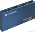 Разветвитель USB Defender Septima Slim, USB2.0, 1in - 7out, БП 83505