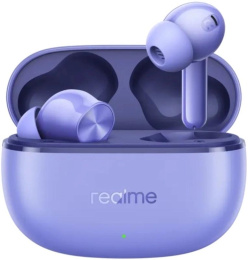 Наушники REALME Buds T200 Lite, Bluetooth, внутриканальные, фиолетовый [6941764454514]