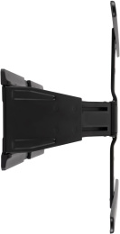Кронштейн для телевизора Hyundai SL-F1 черный 43"-90" макс.50кг настенный поворотно-выдвижной и наклонный (HMS90FD350BK16)