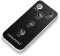 Вентилятор настольный Coolfort CF-2019 40Вт скоростей:3 ПДУ белый/фиолетовый