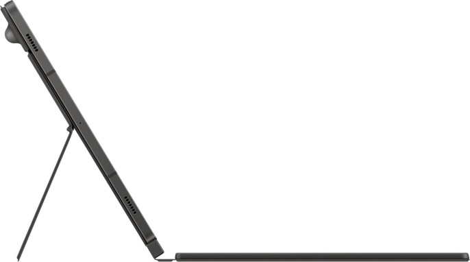Чехол-клавиатура Samsung для Samsung Galaxy Tab S9/S9 FE/S10 FE/S10 Lite Book Cover Keyboard поликарбонат/полиуретан черный EF-DX725UBRGRU