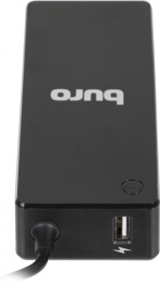 Блок питания Buro BUM-C-100A автоматический 100W 5V-20V 5A 2.4A от прикуривателя LED индикатор