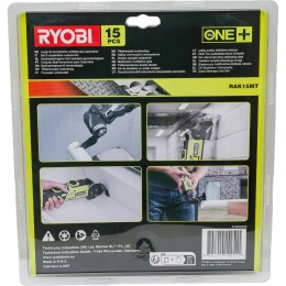 Набор насадок RAK15MT для МФИ  15 шт. Ryobi 5132002809
