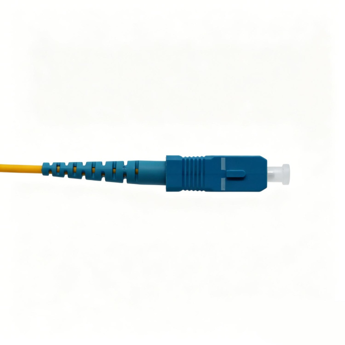 Оптический патчкорд NEOMAX NMO-SC/UPC-SC/UPC-SM-2M SC/UPC-SC/UPC, OS2, Singlemode, Simplex, 9/125, LSZH, Yellow, 2м