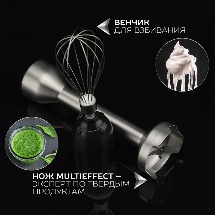 Блендер Scarlett Silver Line SC-HB42F73, погружной, черный