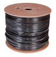 Кабель сетевой Buro BU-CCA-050-FTP-OUTDOOR FTP, 305м, 4 пары, 0.5мм,  алюминий омедненный,  одножильный,  1 шт,  черный