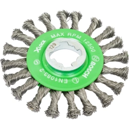 Кольцевая щетка X-LOCK (115 мм; 0.5 мм) Bosch 2608620733