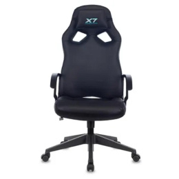 Кресло игровое A4Tech X7 GG-1000B черный эко.кожа крестов. пластик 1488255