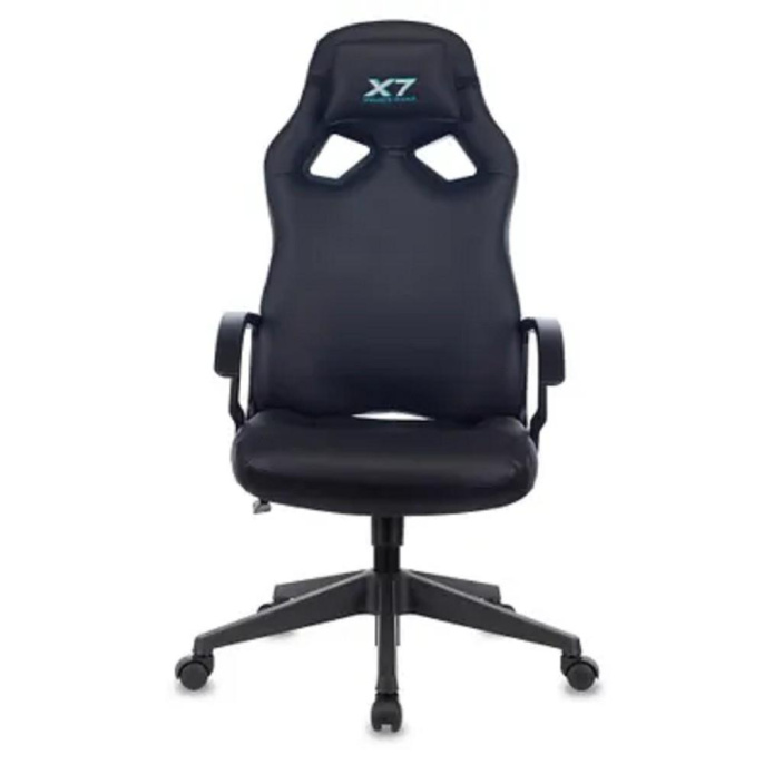 Кресло игровое A4Tech X7 GG-1000B черный эко.кожа крестов. пластик 1488255
