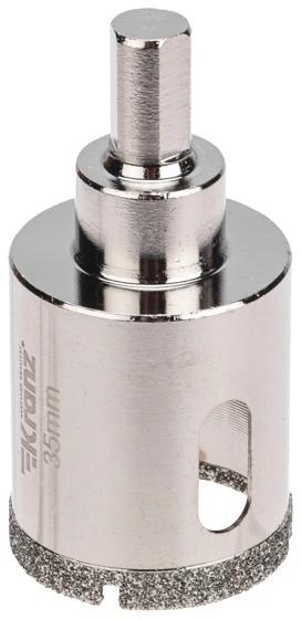 Коронка Kranz KR-92-0027 по керамогр. для дрелей/перфораторов