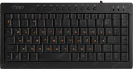 Клавиатура CBR KB-175 USB 87КЛ+10КЛ М/Мед