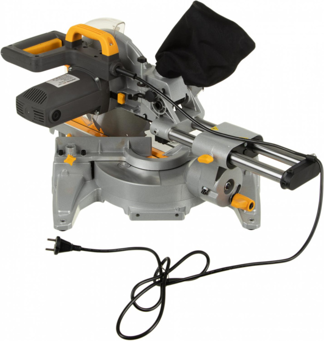 Торцовочная пила Deko DKMS2200-255 Laser 2200Вт 4500об/мин d 255мм