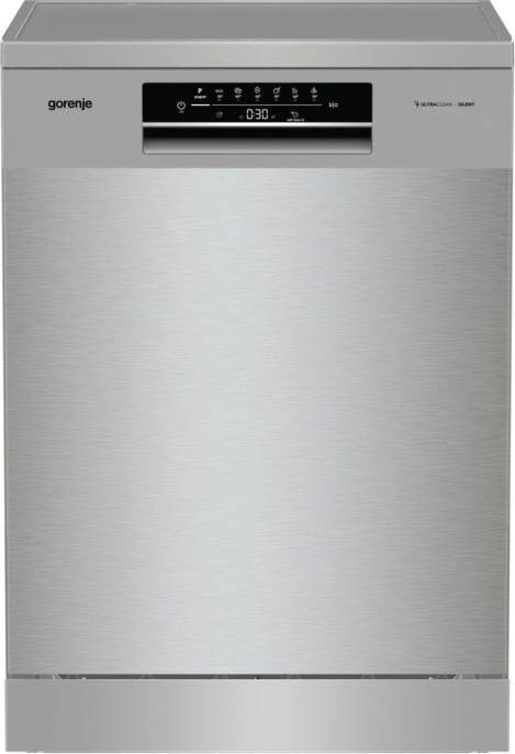 Посудомоечная машина Gorenje GS642E90X 2 корзины , полноразмерная, напольная, 59.9см, загрузка 13 комплектов, серебристая