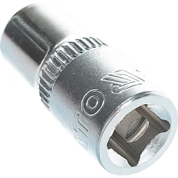 Головка торцевая короткая (7 мм; CrV; 1/4DR) YATO YT-1406