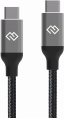 Кабель Digma D-TYPE-C-USB3.2-100W-4K-3M USB Type-C (m)-USB Type-C (m) 3м черный