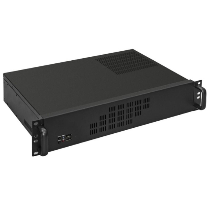 Procase 2U300-04 Корпус 2U Rack server case, черный, без блока питания PS/2 , глубина 300мм, MB 9.6"x9.6" 4HDD