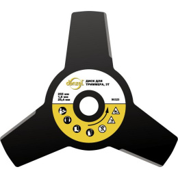 Сменный нож для садовых триммеров DENZEL 96325,  255мм