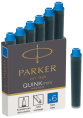 Картридж Parker Quink Z17 Mini CW1950409 синие чернила для ручек перьевых 6шт