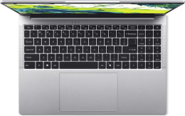 Ноутбук Acer Aspire Lite 16 AL16-54P-39U1 NX.D75EM.004 16.0" 1920 x 1200, IPS, 60 Гц, Intel Core i3 1305U, 8 ГБ DDR5, SSD 512 ГБ, видеокарта встроенная, без ОС, цвет крышки серебристый, аккумулятор 58 Вт·ч, цвет корпуса серебристый, LAN, лазерная гравиров