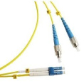 Кабельная сборка Hyperline FC-D2-9-FC/UR-LC/UR-H-5M-LSZH-YL Патч-корд волоконно-оптический шнур SM 9/125 OS2 , FC/UPC-LC/UPC, 2.0 мм, duplex, LSZH, 5м