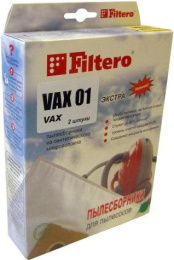 Пылесборники Filtero VAX 01 Экстра пятислойный 2пылесбор. (VAX 01 (2) ЭКСТРА)