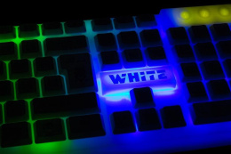 Клавиатура Defender GK-172, проводная, USB, мембранная, белый [45172]