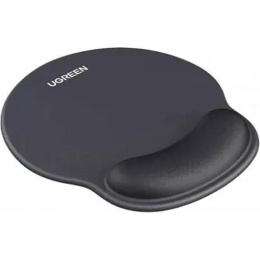 Коврик для мышки с поддержкой запястья UGREEN LP668 (25245) Ergonomic Mouse Pad with Wrist Rest. Цвет: черный
