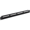 Патч-панель ExeGate EPP3-19-24-8P8C-C6-110D 19", UTP, 24 port, cat.6, KRONE&110 dual IDC , 1U, RoHS, Black, RTL EX281080RUS