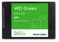 SSD накопитель WD Green WDS240G3G0A 240ГБ, 2.5", SATA III, SATA